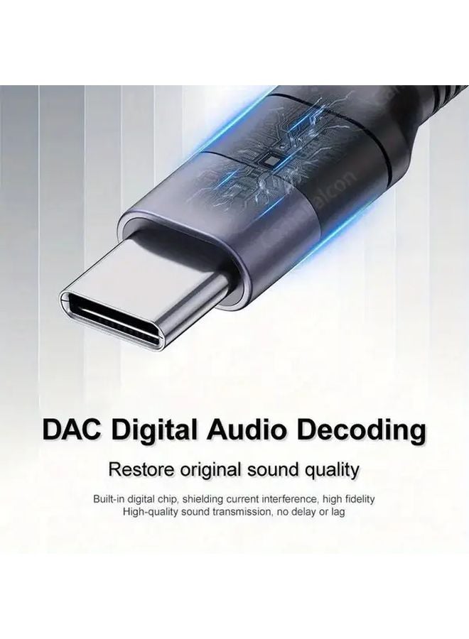 USB C To 35mm Audio Adapter For Samsung Galaxy S23 S22 S21 Ultra iPad Pro Xiaomi OnePlus - Image 2